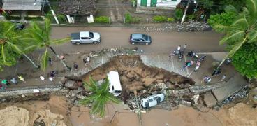 آثار فيضانات البرازيل-صورة أرشيفية