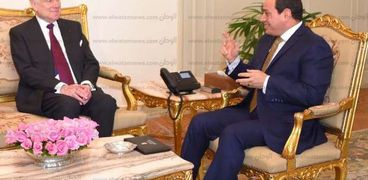 الرئيس عبد الفتاح السيسي يلتقى رئيس الكونجرس اليهودى العالمى