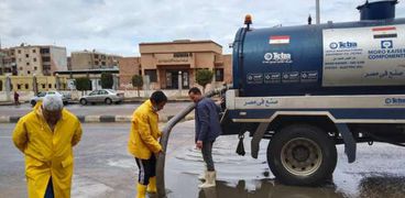 سحب تراكمات مياه الأمطار - صورة أرشيفية