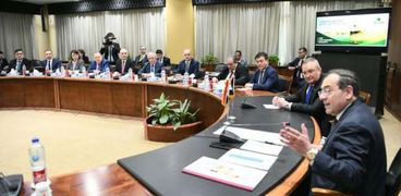 وزير البترول يستقبل رئيس وزراء رومانيا