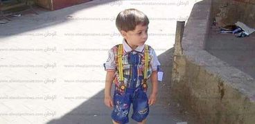 الطفل أحمد الذى تم العثور على جثته فى الجيزة