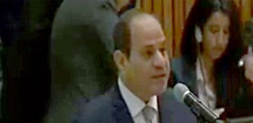 السيسي لـ"سكرتير عام الأمم المتحدة ": مصر حريصة على وحدة ليبيا