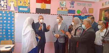 افتتاح مدرسة طاهر بكفر الشيخ