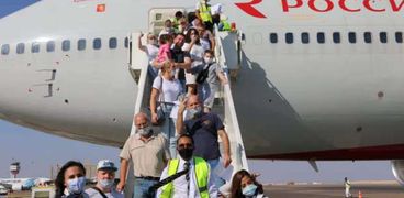 تدفق السياح الأجانب إلى مصر