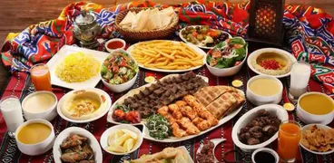 جدول أكلات شهر رمضان