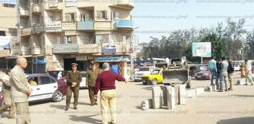 تعدبلات مرورية في ميدان سندوب بالمنصورة