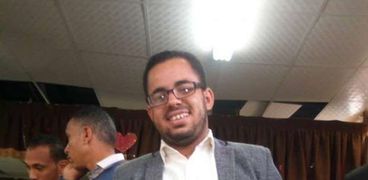 محمود فتحي اول رئيس لاتحاد طلاب جامعة الوادي الجديد