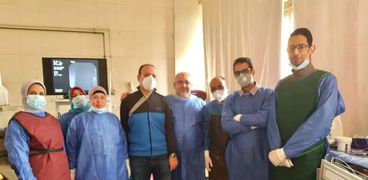 إنقاذ حياة مريض ابتلع عظمة بـ «مستشفى الطوارئ الجامعى» بطنطا