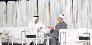 الإمام الأكبر يلتقي وزير الداخلية الإماراتي