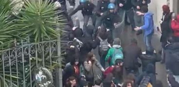 مظاهرات في إيطاليا