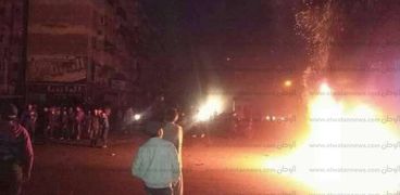 قنابل مسيلة للدموع فى بورسعيد