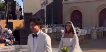 حفل زفاف محمد هاني وشقيقة زوجة حسام غالي