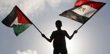 الشعب المصري يدعم القضية الفلسطينية