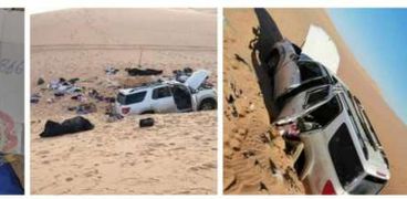 أسرة سودانية ماتت في صحراء ليبيا من العطش