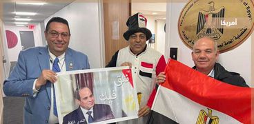 تصويت المصريين في أمريكا