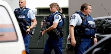 عناصر من شرطة نيوزيلندا