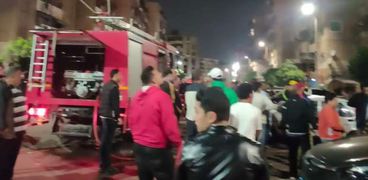 حريق بشقة سكنية ببورسعيد 