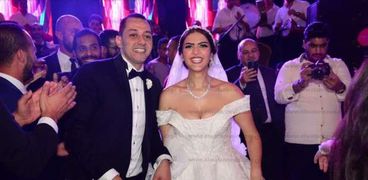 "هنيدي والنبوي" في حفل زفاف ابنة المنتج هشام سليمان