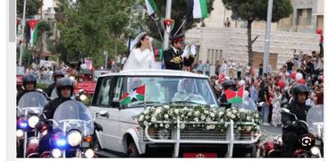 الزفاف الملكي للأمير الحسين والأميرة رجوة