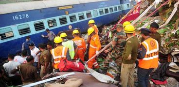 حادث تصادم قطارات الهند