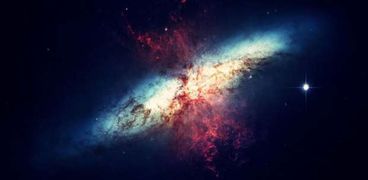 لقطة لإحدى المجرات الكونية