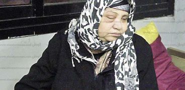 سيدة من ضحايا قسم الرمد بمستشفى طنطا الجامعى