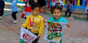 احتفالات الأطفال بعيد الفطر في الإسكندرية