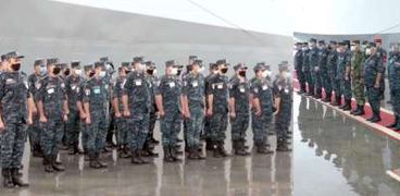 القوات البحرية تشترك في التدريب مع روسيا