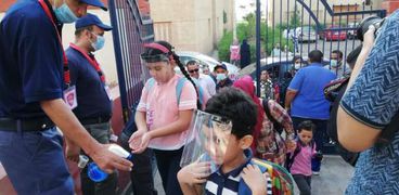 المدارس المصرية اليابانية تستقبل الطلاب في أول أيام العام الدراسي الجديد