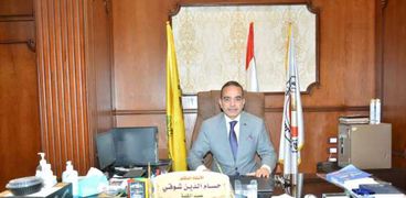 الدكتور حسام شوقي عميد طب المنيا