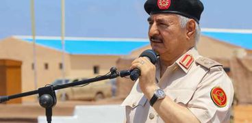 المشير خليفة حفتر قائد الجيش الليبي