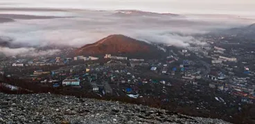 ثوران بركان شيفلوتش الروسي