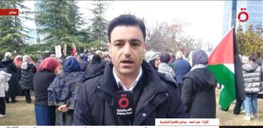 عمر أحمد، مراسل «القاهرة الإخبارية»