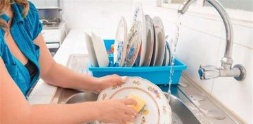 غسل الصحون - تعبيرية