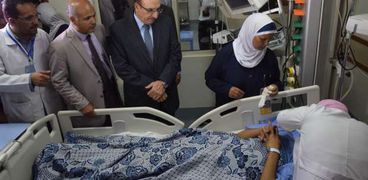 "صحة بني سويف": خروج 8 مصابين بحادث "الصحراوي" بعد تحسن حالتهم