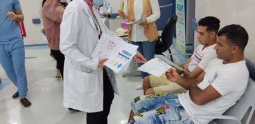 حملة غسل اليدين بمستشفى شرم الشيخ الدولي