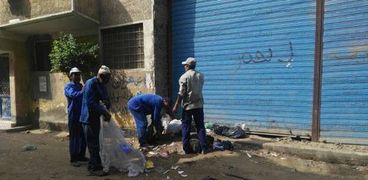 حملة نظافة بشوارع قلين