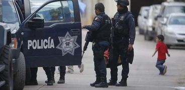 عناصر من الشرطة المكسيكية-صورة أرشيفية