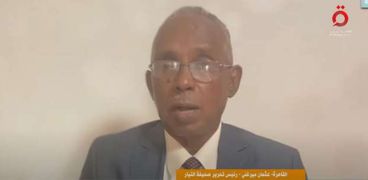 عثمان ميرغني رئيس تحرير صحيفة التيار السودانية