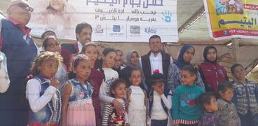 جانب من فعاليات احتفال جمعية دار الأيتام بالضبعة بيوم اليتيم فى قرية سياحية