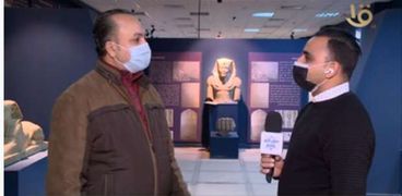 سعد هريدى مدير متحف آثار مطروح