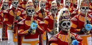 الاحتفال بيوم الموتى في المكسيك