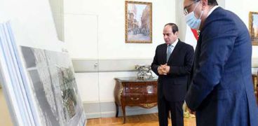 الرئيس عبدالفتاح السيسي خلال اجتماع سابق مع رئيس الوزراء