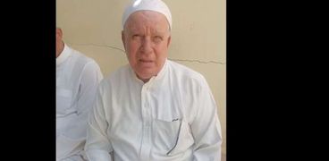 عمر الشبراوي والد الرائد أحمد الشبراوي شهيد القوات المسلحة الباسلة في معركة البرث