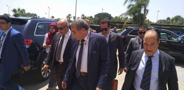 وصول وزير التموين إلى مقر جمعية مستثمري العاشر من رمضان
