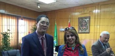 سفير فيتنام وتصريحات للزميلة عبير العربي