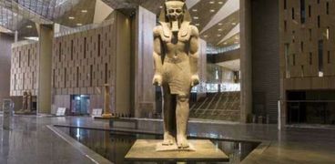 تمثال رمسيس الثاني من المتحف المصري الكبير
