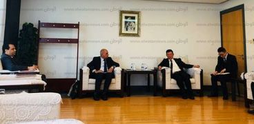 رئيس جامعة كفر الشيخ فى زيارة للصين