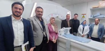 تسليم جهاز رنين مغناطيسي لمستشفى كفر الشيخ العام