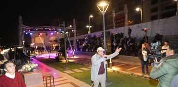 حفل غنائي بالممشى السياحي لكورنيش النيل احتفالاً بالعيد القومي لبنى سويف 